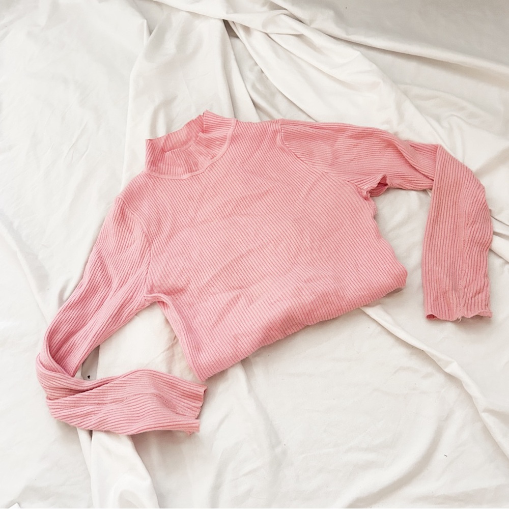 pink shirt long sleeve